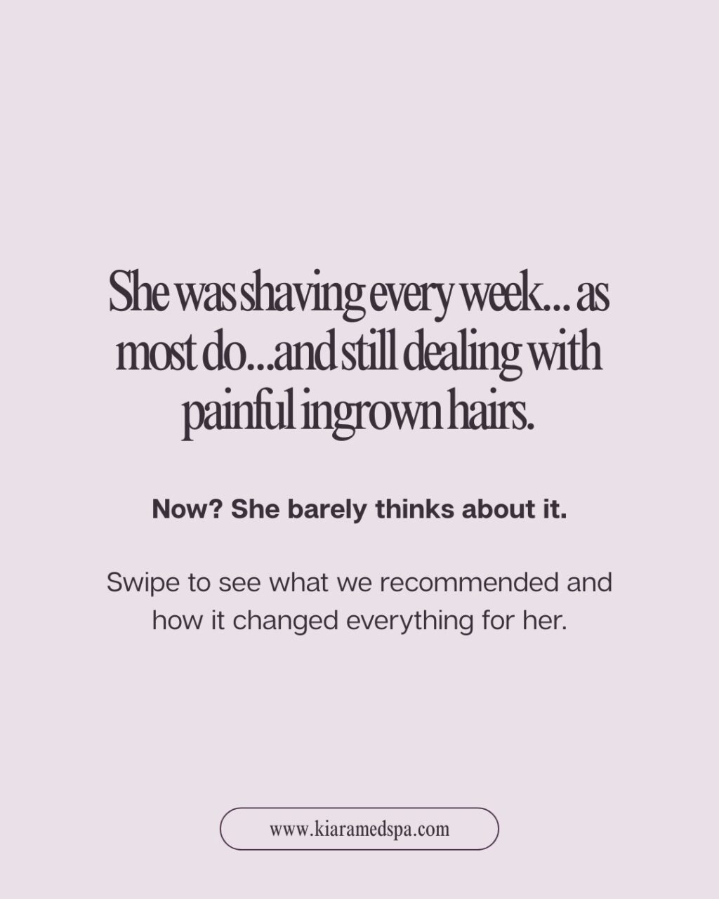 Instagram post from kiara_medspa. This post is in position 4.