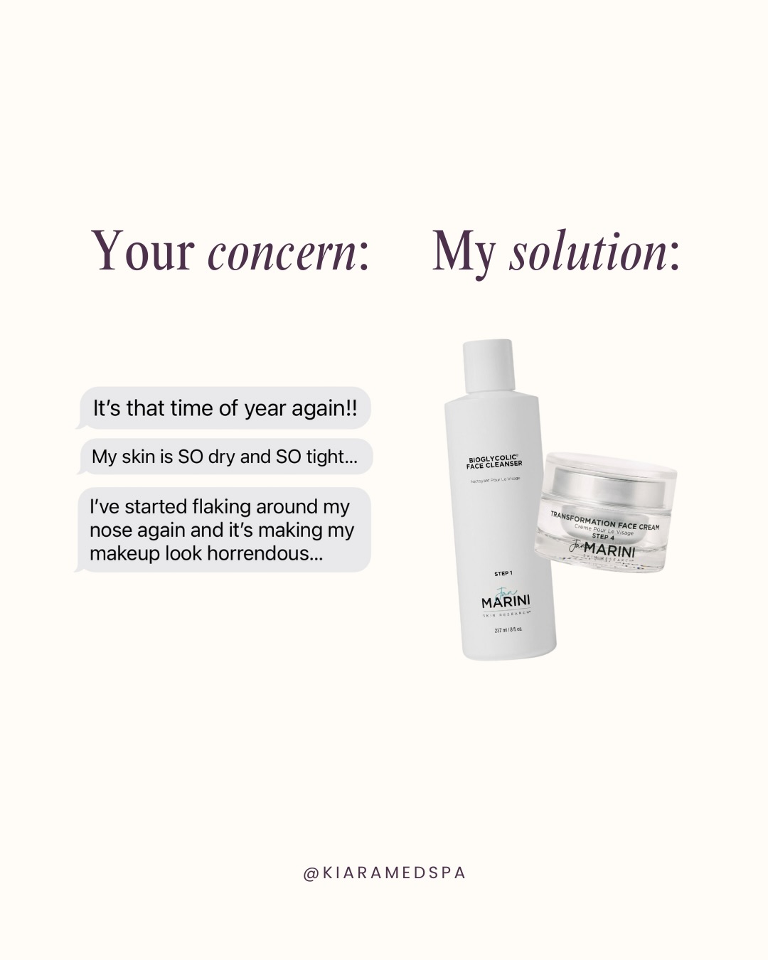 Instagram post from kiara_medspa. This post is in position 3.