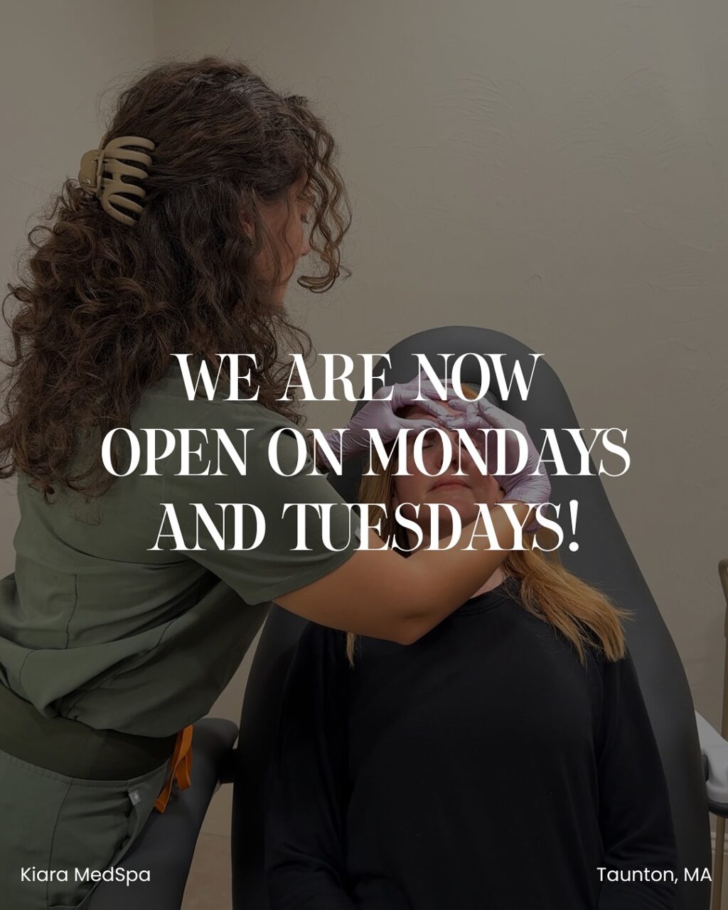 Instagram post from kiara_medspa. This post is in position 1.