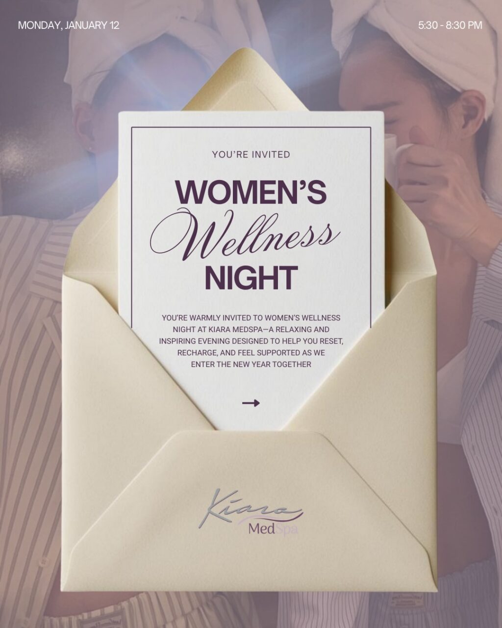 Instagram post from kiara_medspa. This post is in position 0.