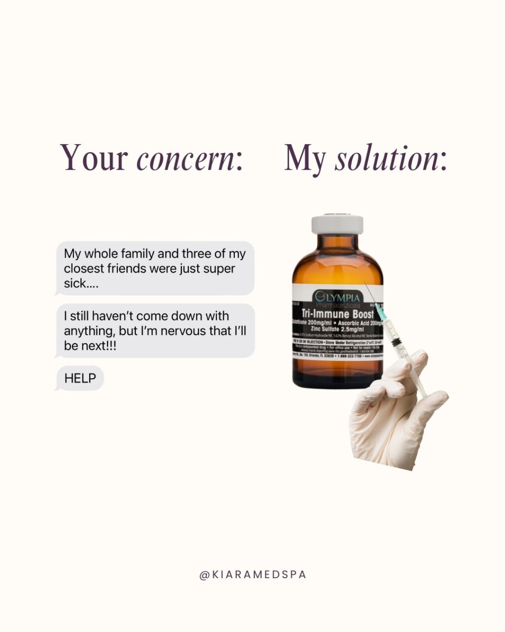 Instagram post from kiara_medspa. This post is in position 1.